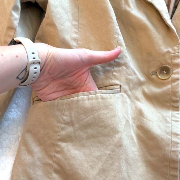 The Limited Blazer - 3/4 Sleeve w/ Pockets - Tan - Size Large - Like New - Picture 6 of 11